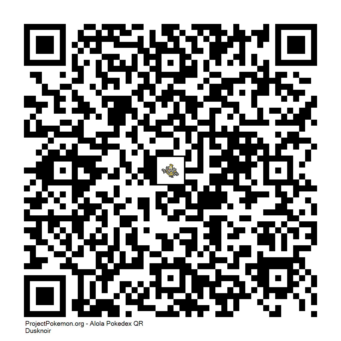 Cdigo QR de Dusknoir